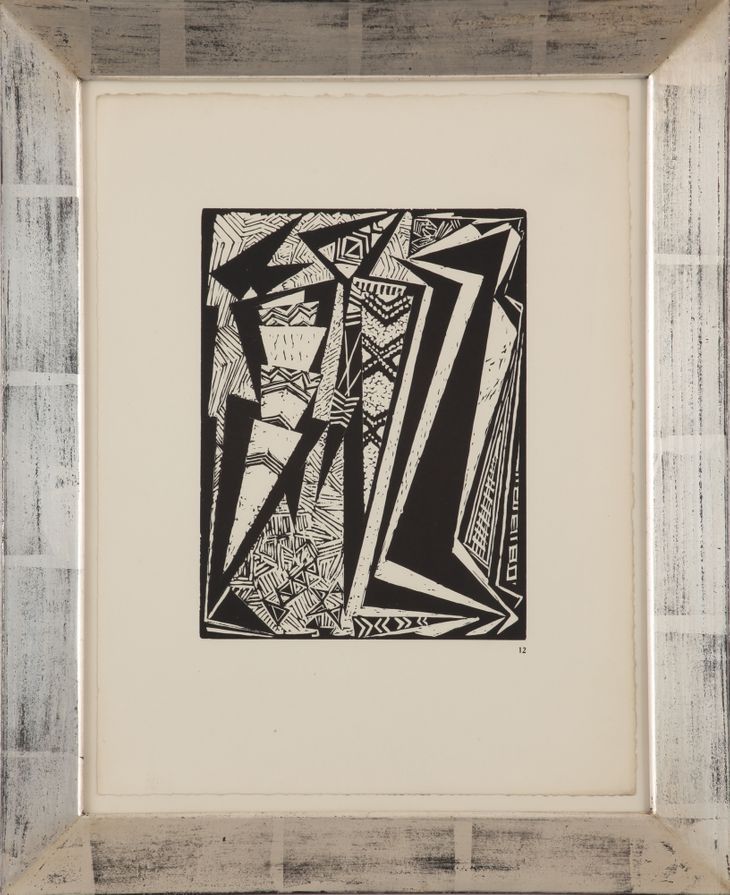 Čtyři příběhy bílé a černé 12 (cena za soubor 26 listů s přebalem - samostatně neprodejné) - 1